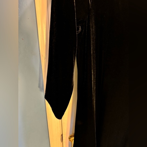 Eddie Bauer Vintage Velvet Half Sleeve Bateau Neckline Dress‎ - Picture 6 of 7